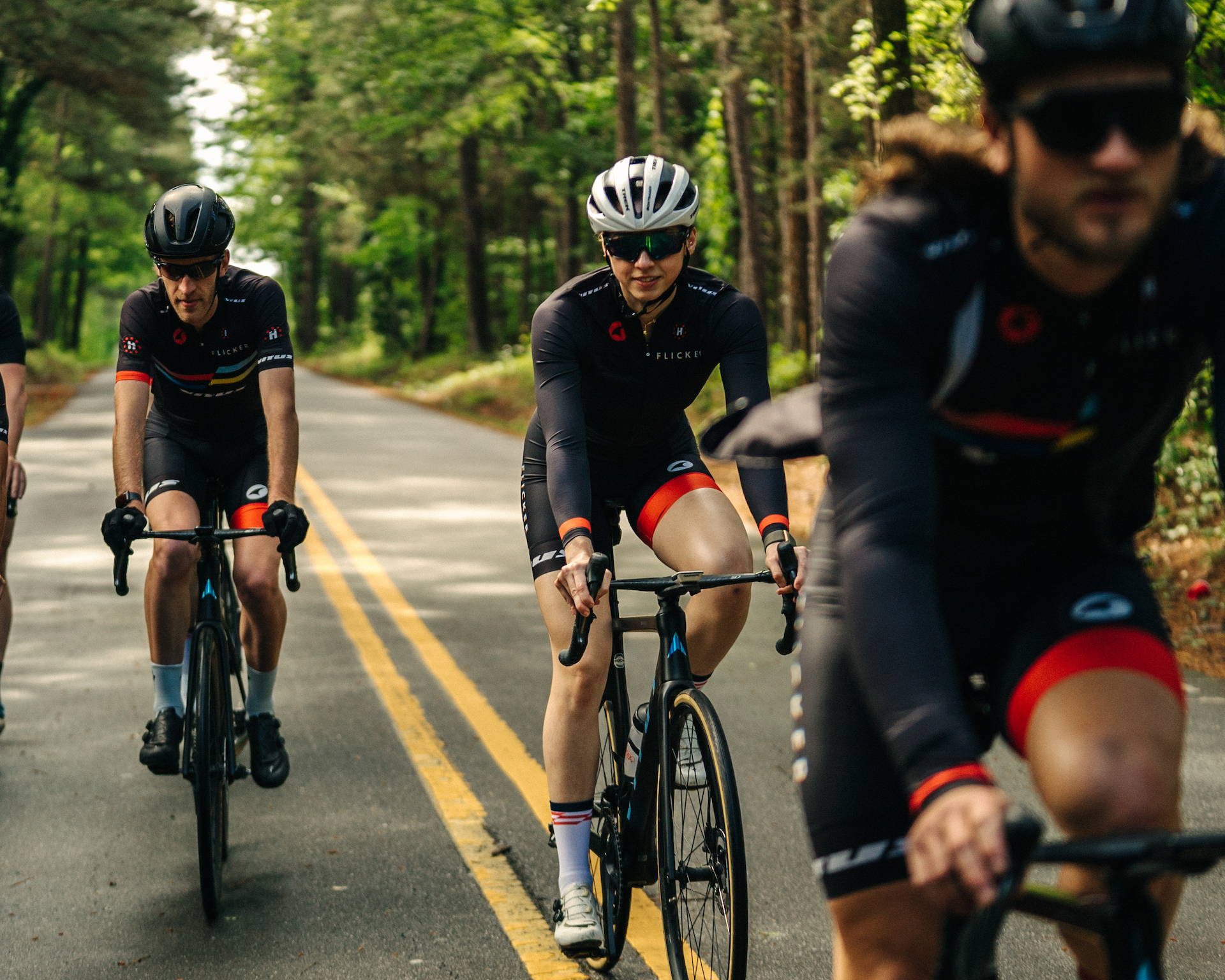 Team Flicker Racing at the the Athens Twilight Criterium