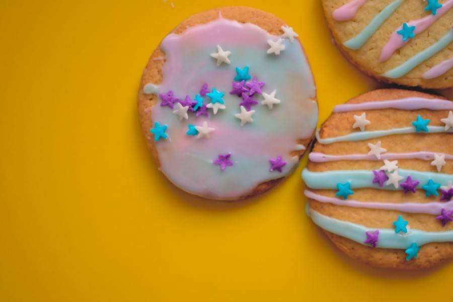 colourful cookies