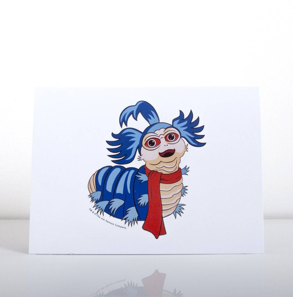 Labyrinth Worm Greeting Card