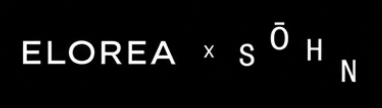 ELorea x SÖHN logo on a black background.