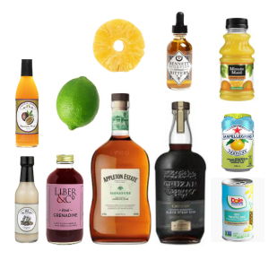 Crafted Taste Island Mai Tai, Daiquiri, Rum Cocktails