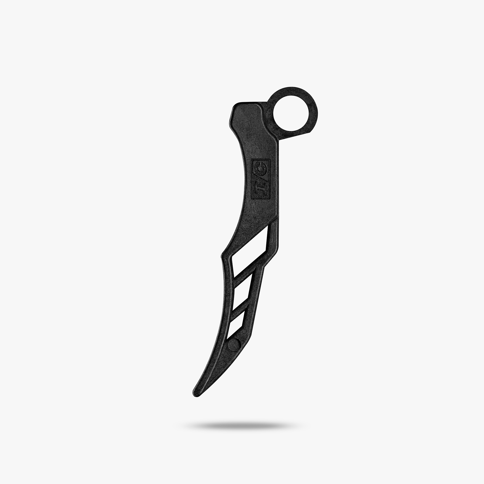 Black paintball trigger