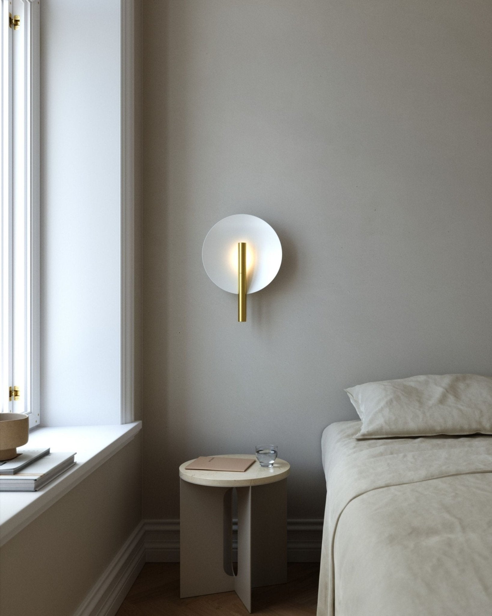 Minimalist Metal Plate Indirect Wall Light - Lighting Collective