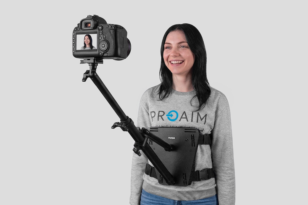 Flycam DSLR Camvest - Hands-Free Front & Rear Body Camera Mount Harness
