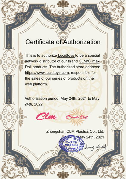 Climax Doll-Partnerdokument für Lucidtoys