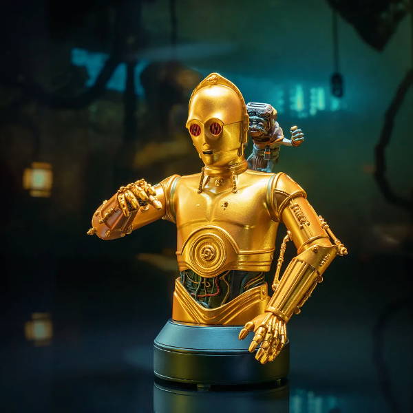 Star Wars: The Rise of Skywalker™ - C-3PO™ & Babu Frik™ Mini Bust