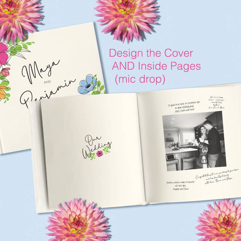 Custom Printed Books - Design the cover and the inside pages.