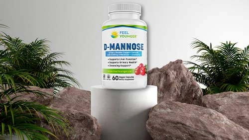 Cranberry with D Mannose 500 mg Bladder Health Supplement