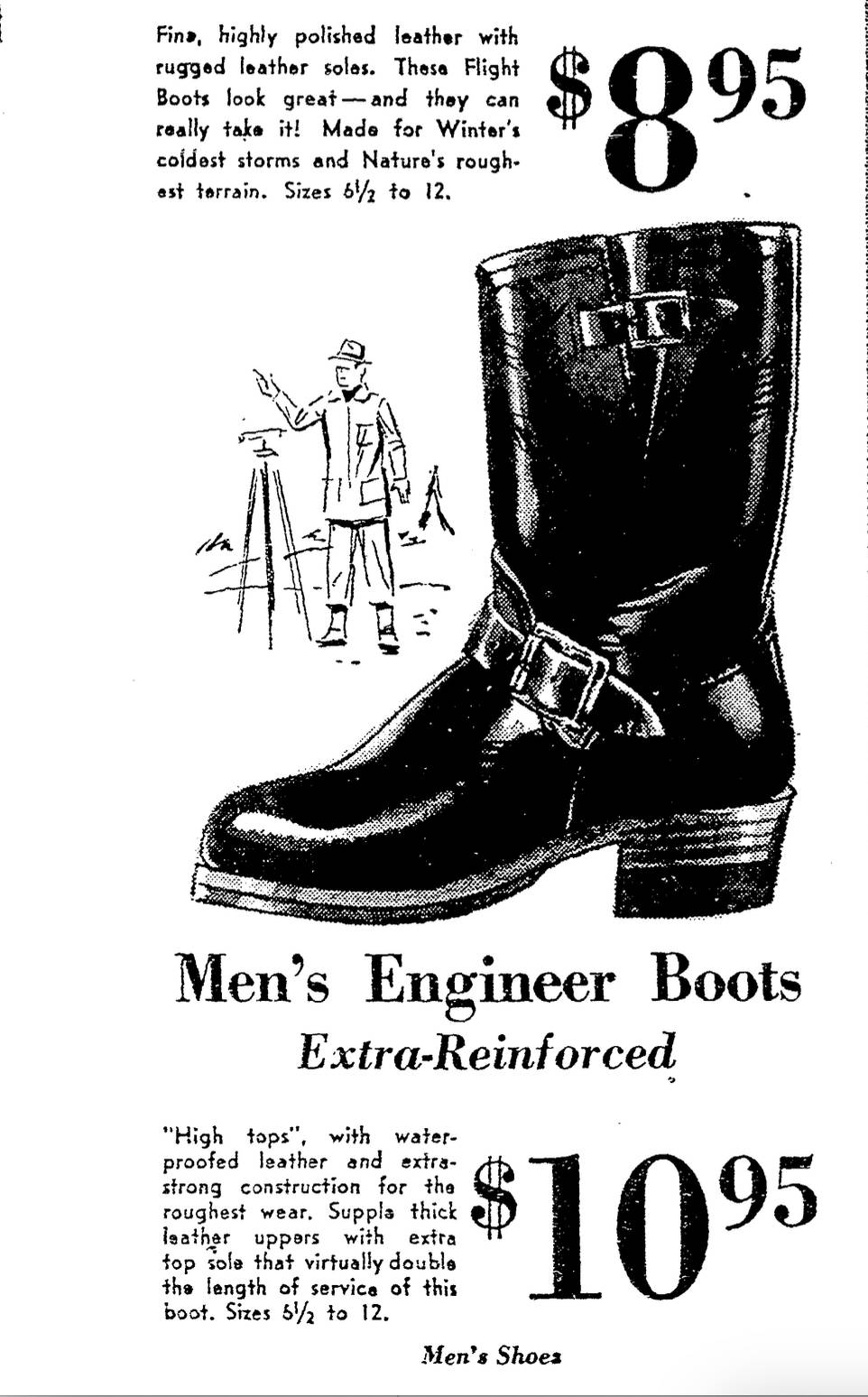 A History Of Engineer Boots Standard Strange