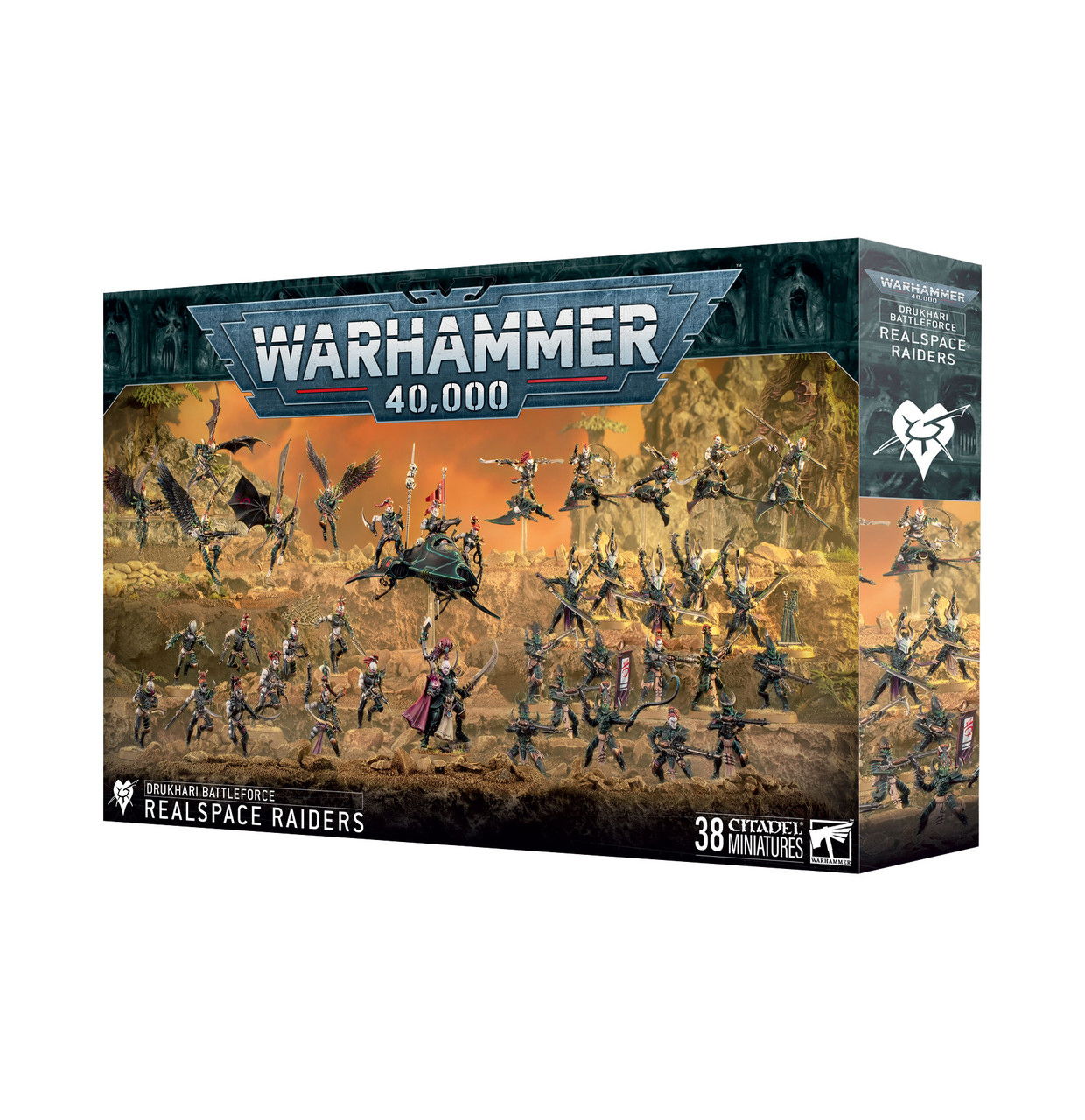 Warhammer 40,000 Drukhari Realspace Raiders Battleforce
