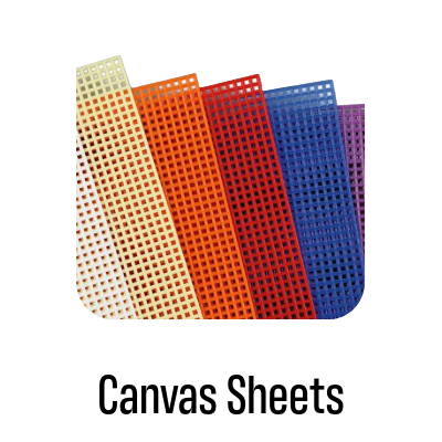Canvas Sheets (shown in image).