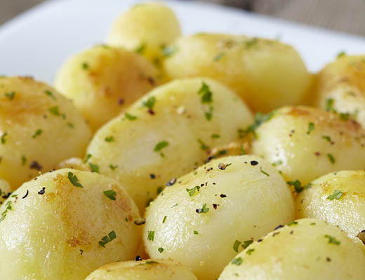 Butter Sautéed Baby Potatoes