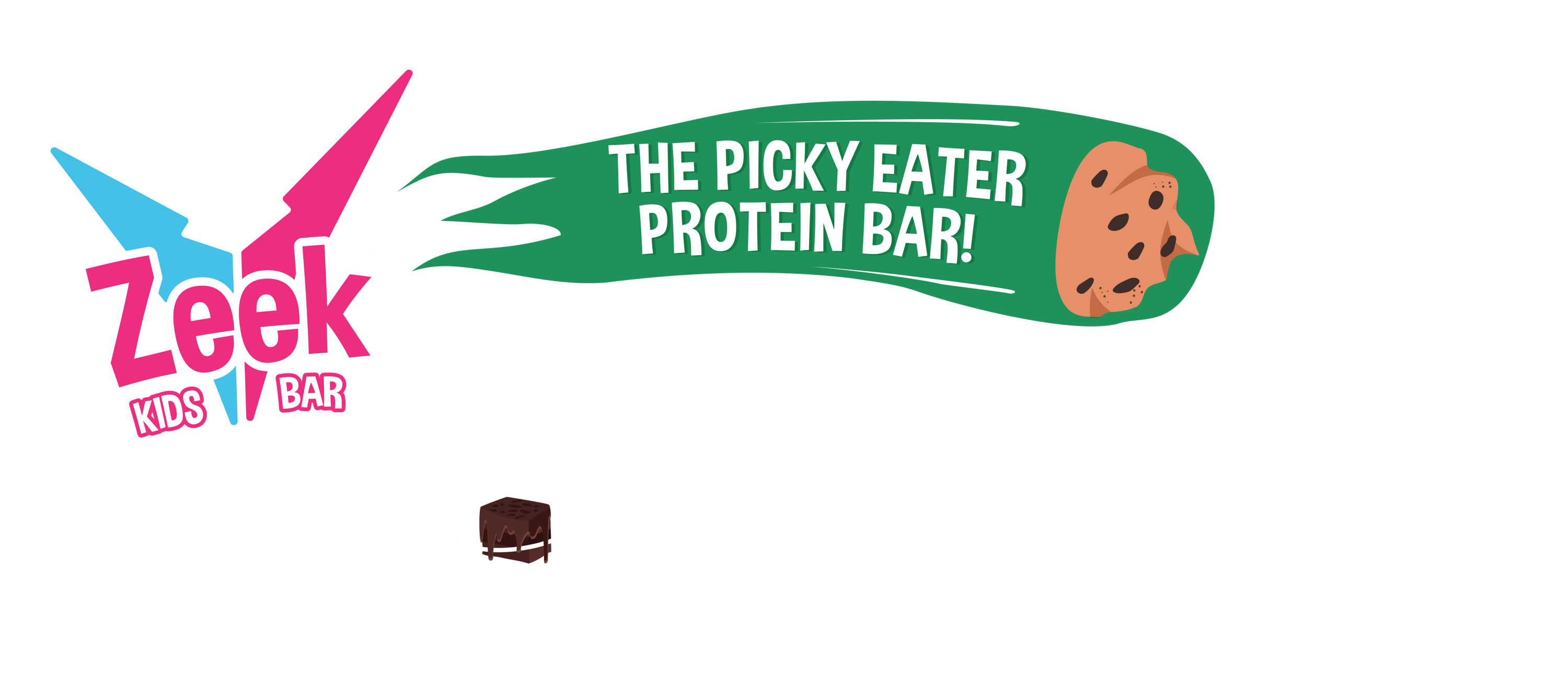 Zeek Kids Bar. The Picky Eater Protein Bar. 