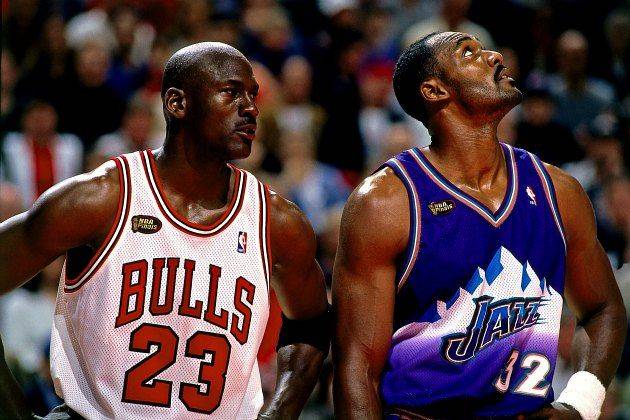 Bulls vs. Sixers - 1996 (72-10 season) Michael Jordan 48 points in 3 qtrs 