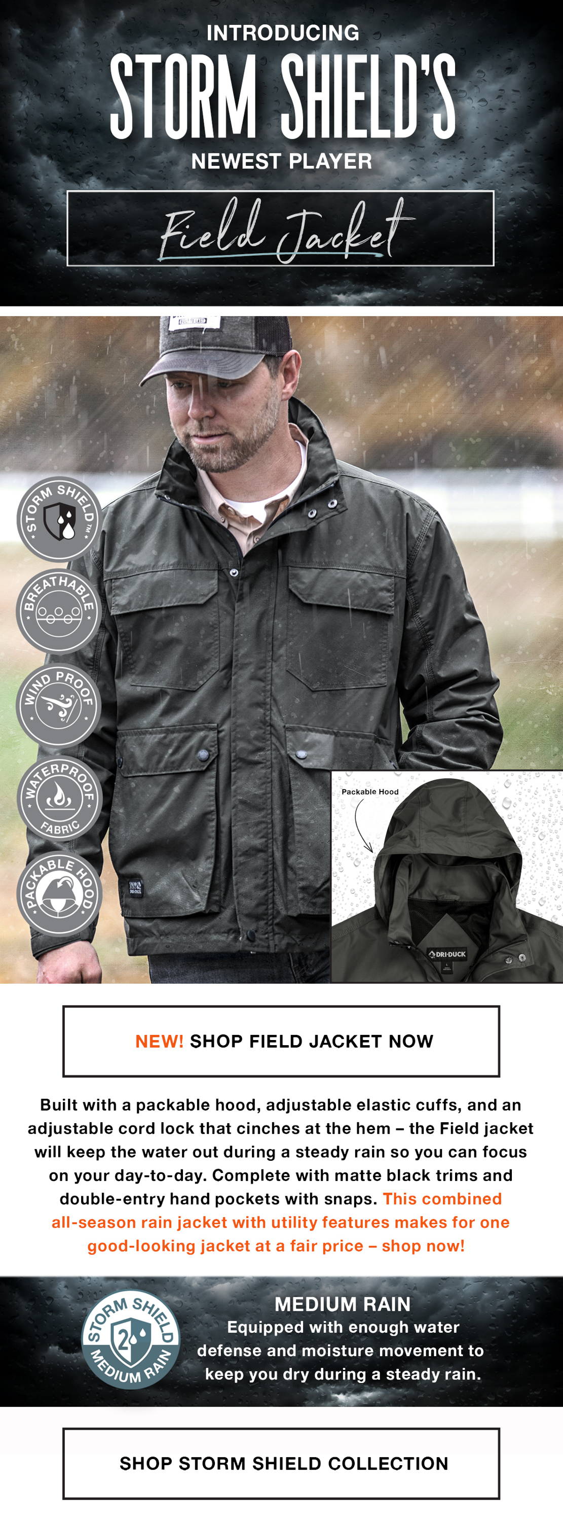Field Jacket Storm Shield Email