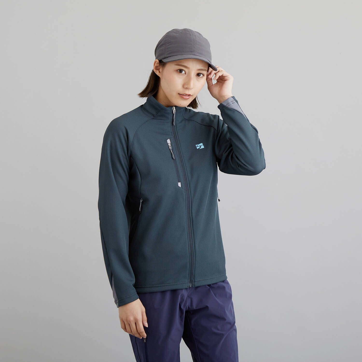 finetrack（ファイントラック ）/ドラウトセンサージャケット/ダークグレー/WOMENS