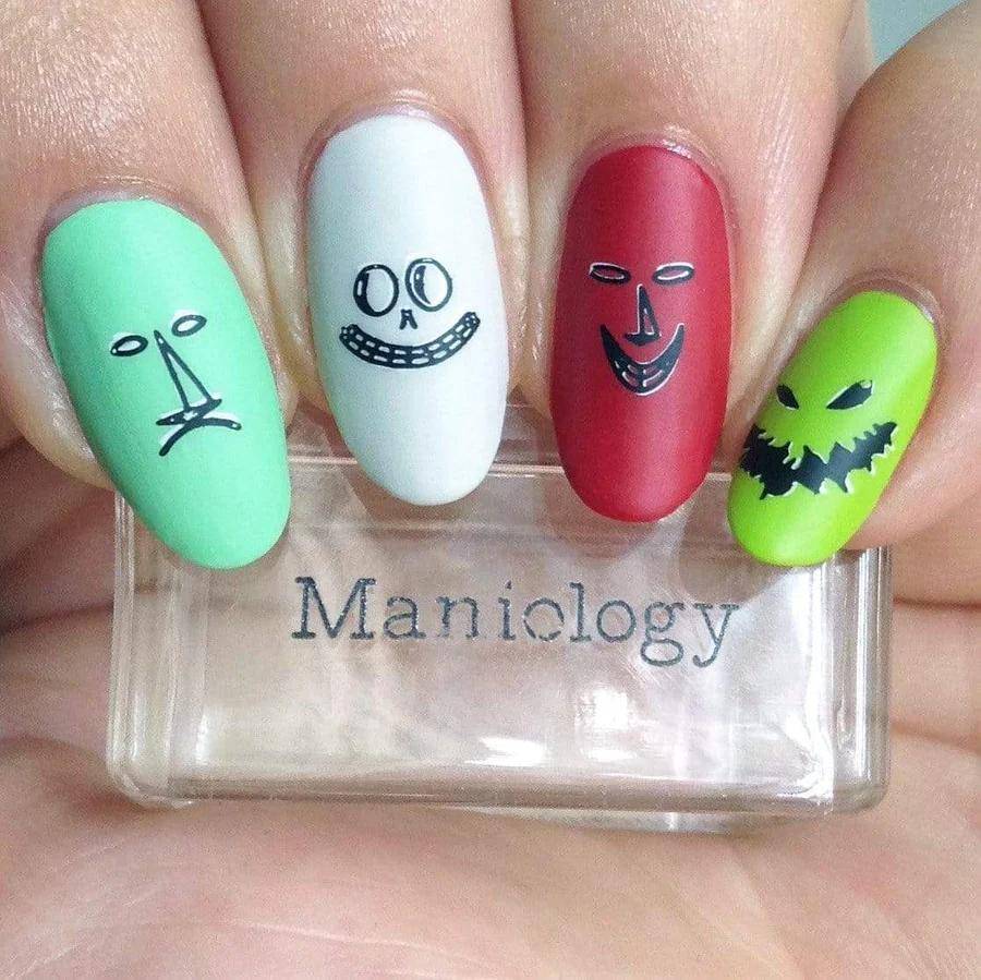 Halloween party halloween nail art nail artist nail art ideas halloween nail art ideas matte top coat