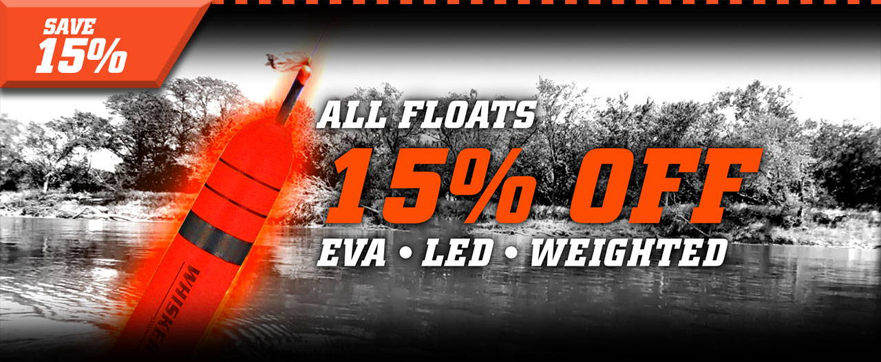 15% off floats!