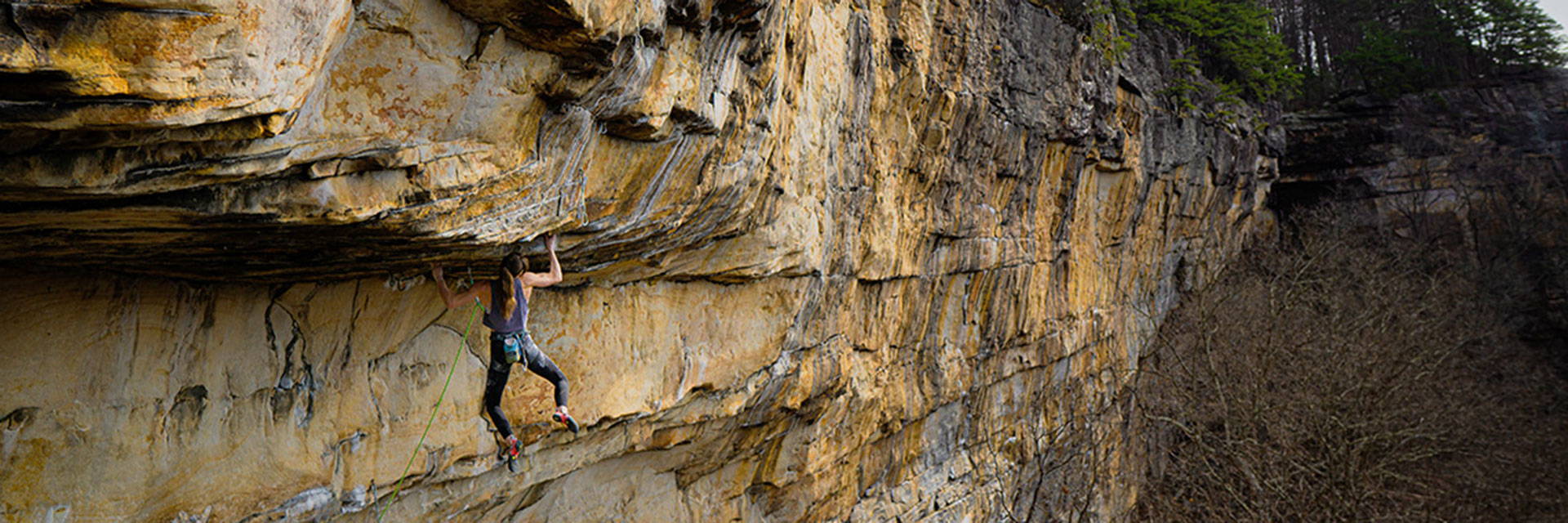 Abigail Humber Ascent of Trebuchet 5.14b