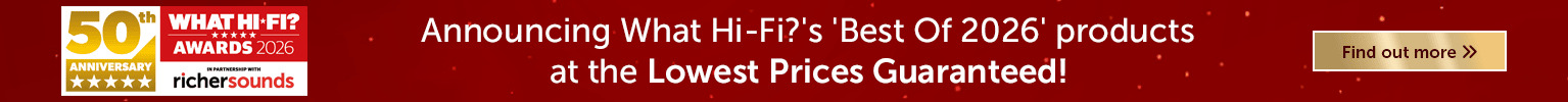 What Hi-Fi? Awards 2026 - announcing the best of 2026 products