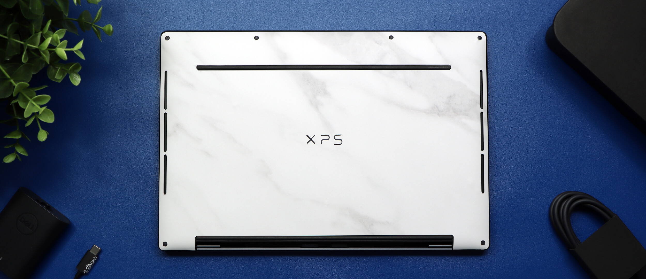 Dell XPS 13 Plus (9320) White marble skins