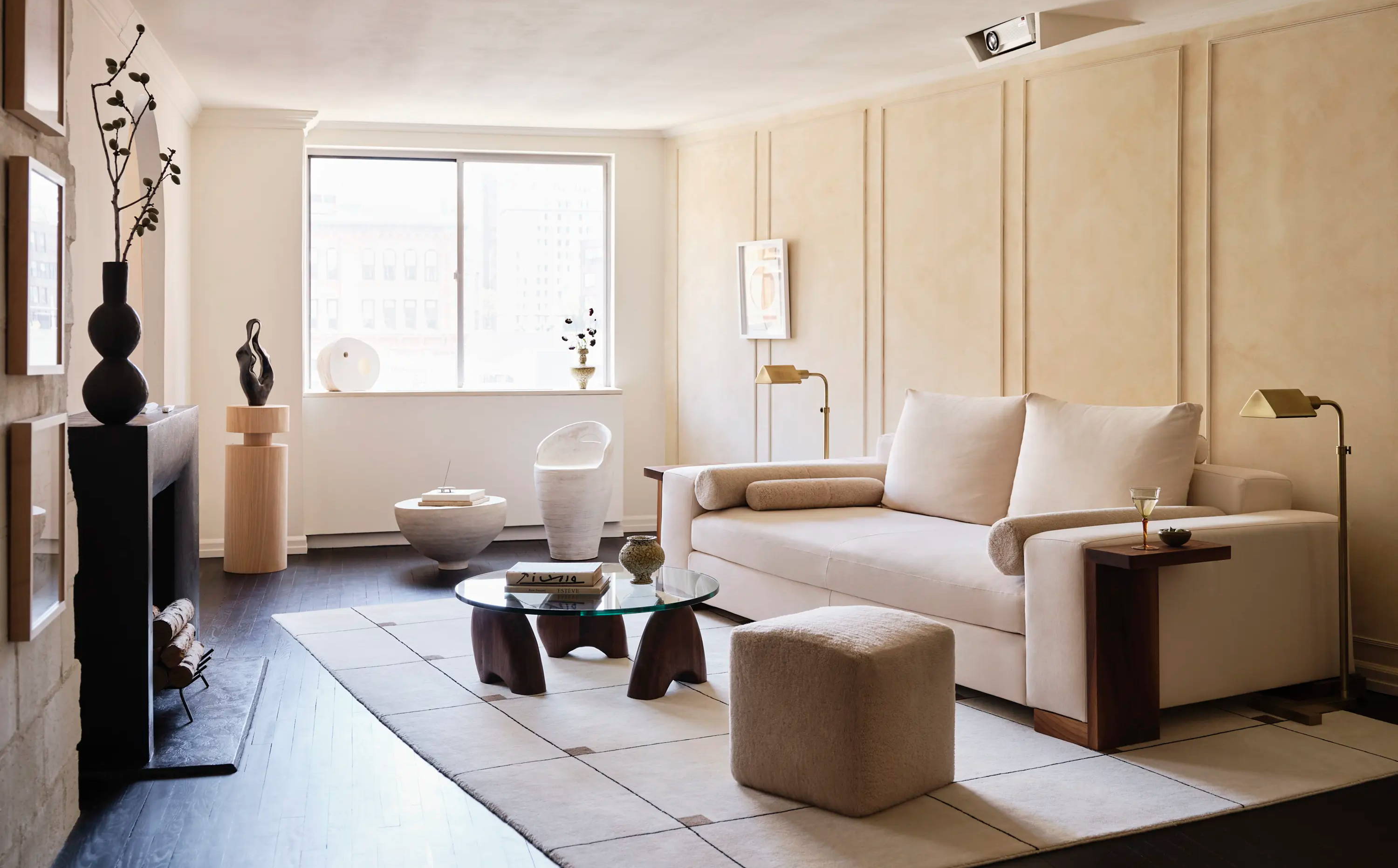 Artful Home, Sculptural Furniture, Interior Design Unique Living Room, New York City Unique Apartment Design