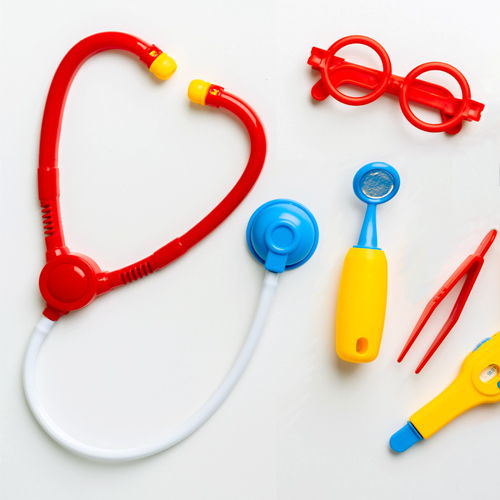 Children's toy doctor kit