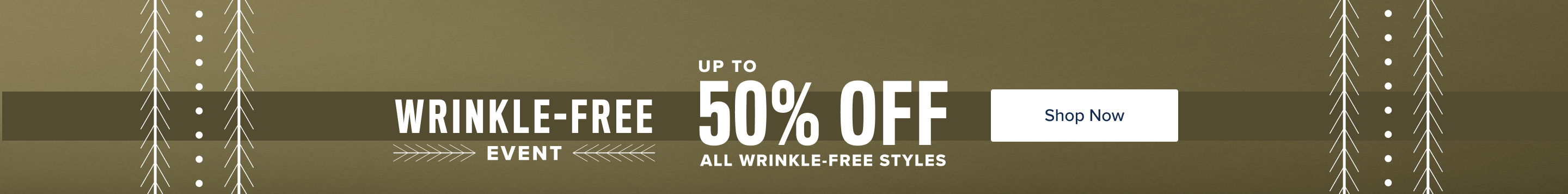 50% off coupon for winter sale promotion.