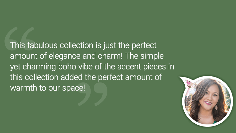 Quote: This fabulous collection is just the perfect amount of elegance and charm.