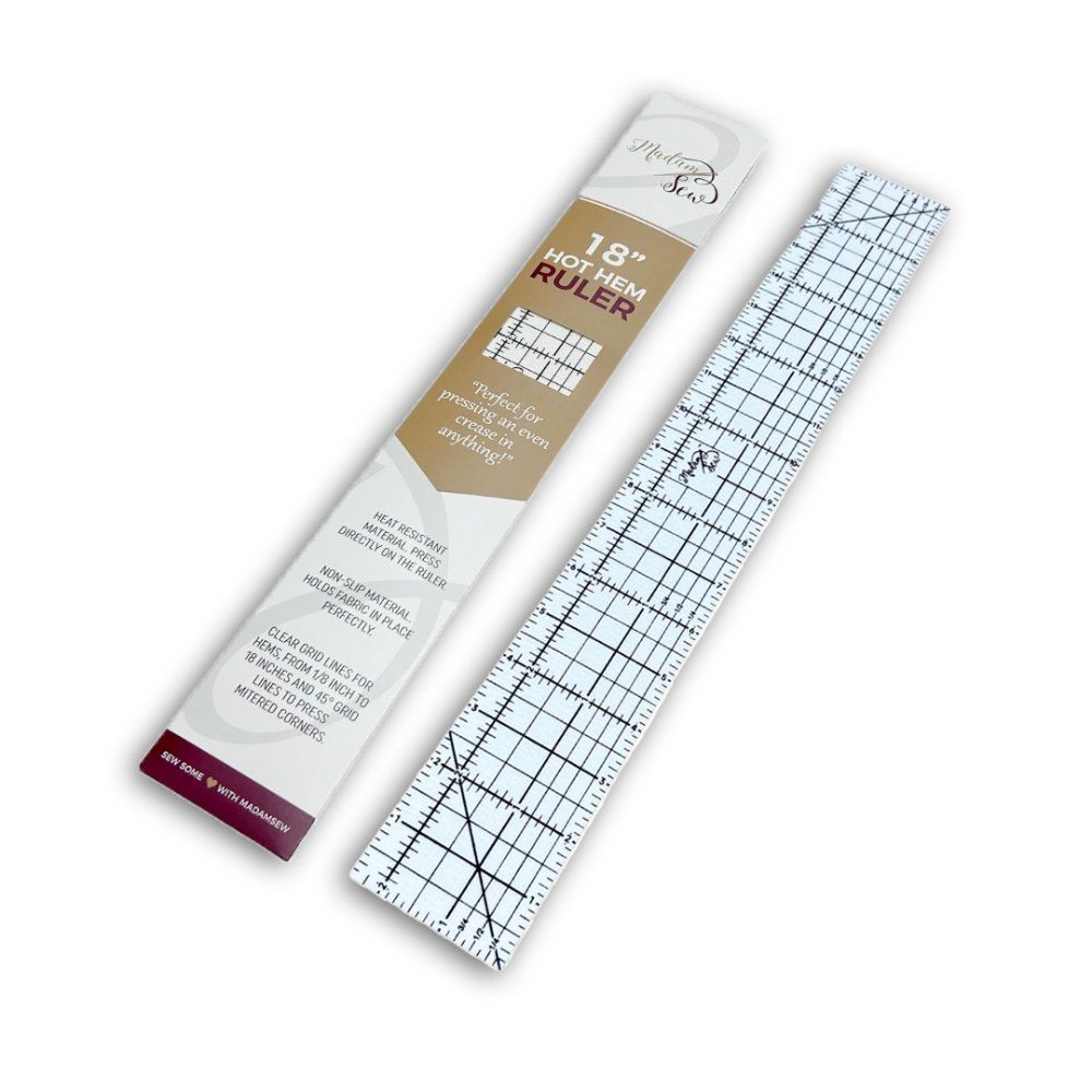 Hot Hem Ruler 18