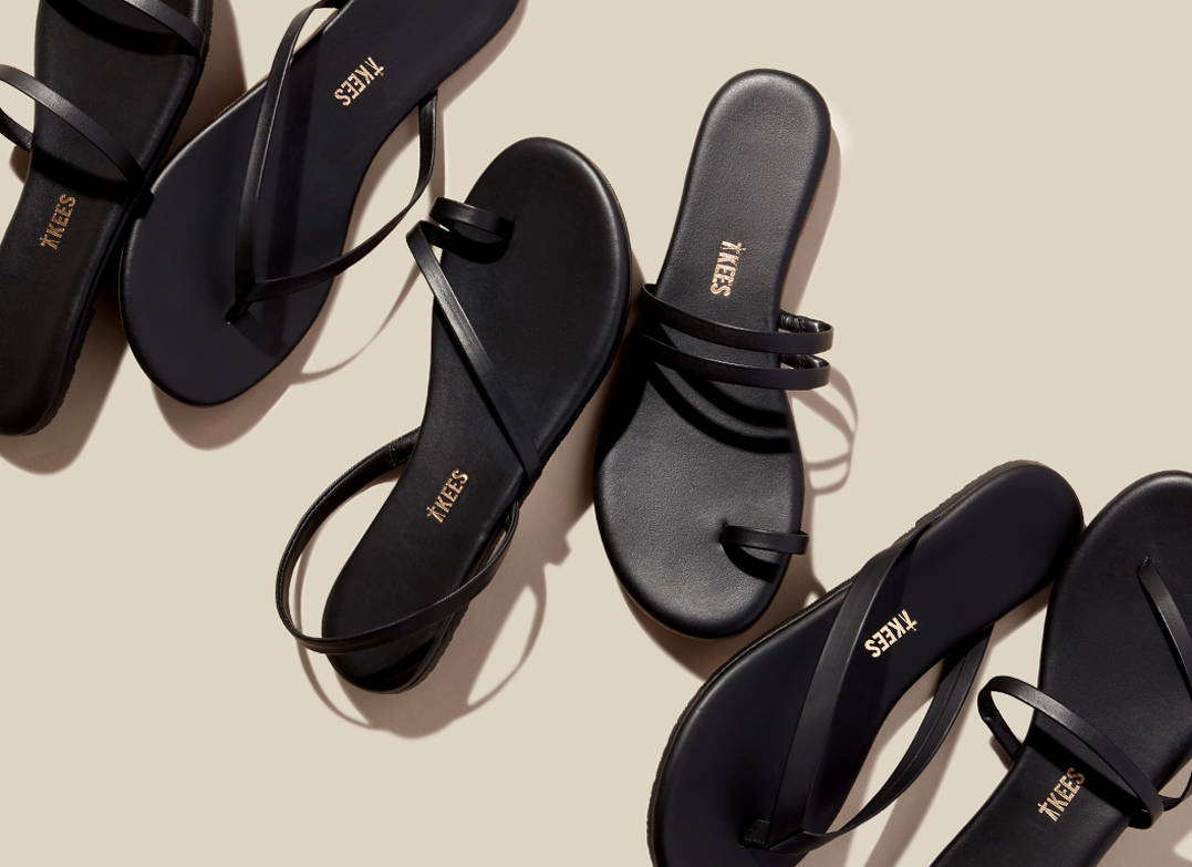 collection black sandals