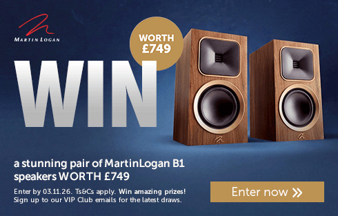 Win a pair of MartinLogan B1 speakers worth £749. Enter now!