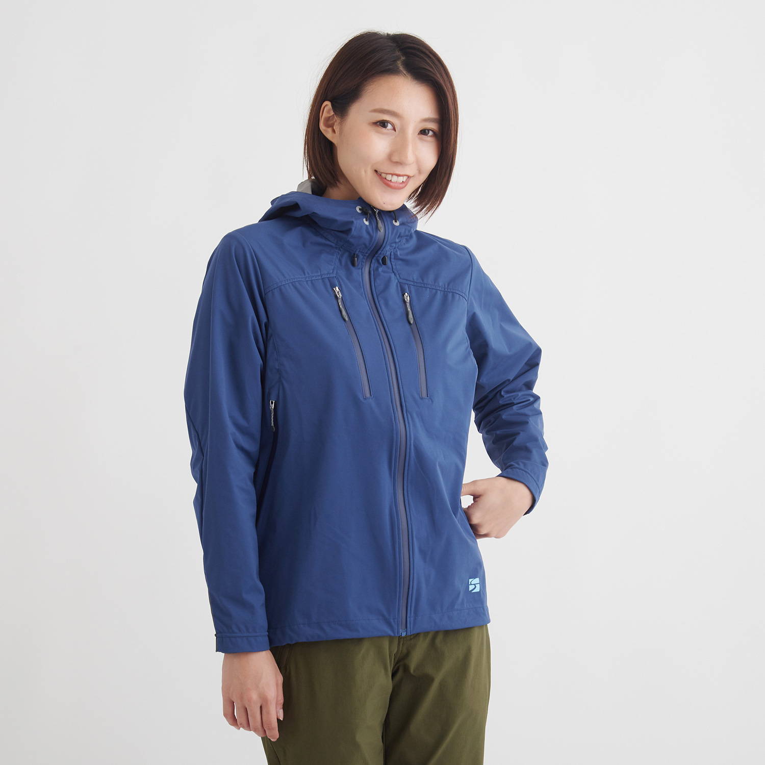 finetrack（ファイントラック）/フロウラップフーディ/ネイビー/WOMENS