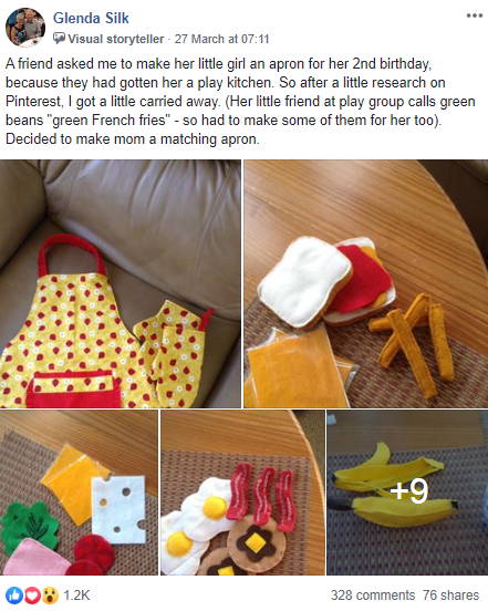 Glenda gifts for her friends daughter