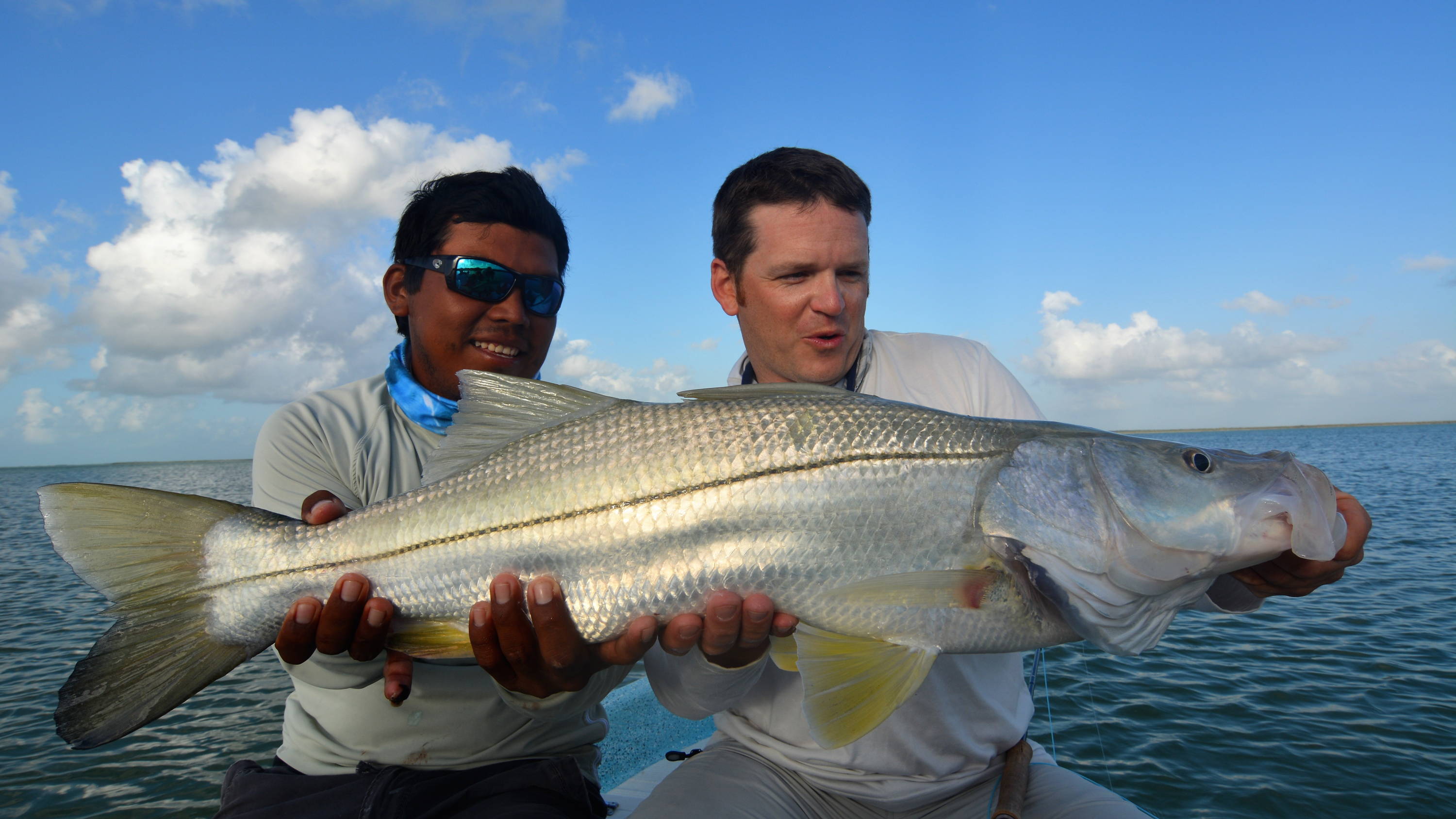 Fly Fishing for Snook in Ascension Bay