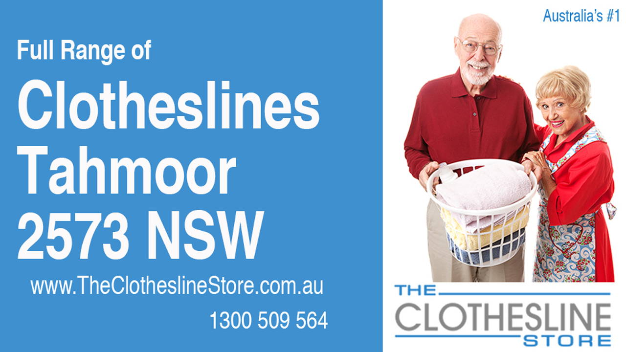 New Clotheslines in Tahmoor 2573 NSW
