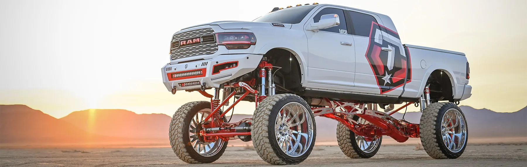 Katrina Train Horn component placement on Corey's 2020 Dodge Ram 3500 photo 2