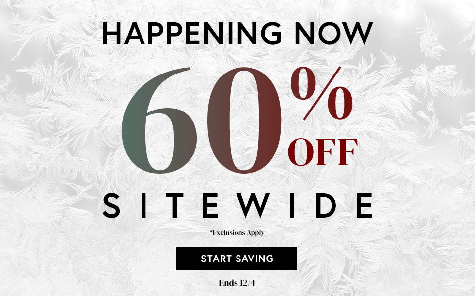 60% Off Sitewide Start Saving