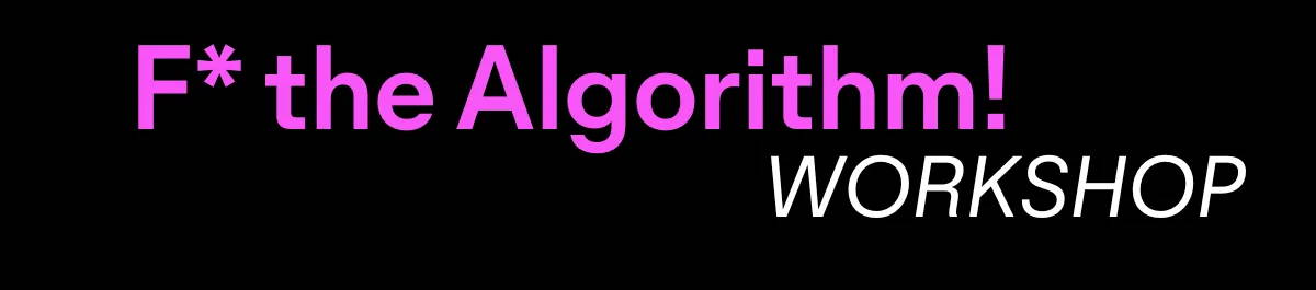 F* The Algorithm! Workshop