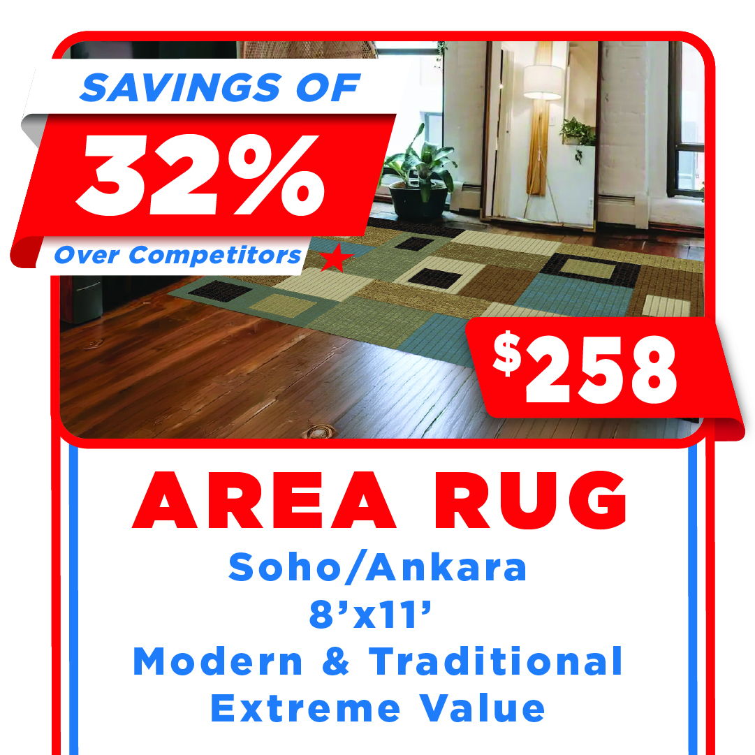 Soho Ankara Area Rugs July 4th Savings