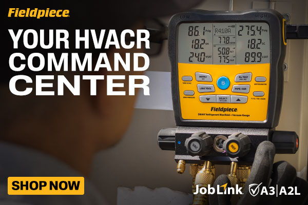 Shop Fieldpiece SMAN digital manifolds.
