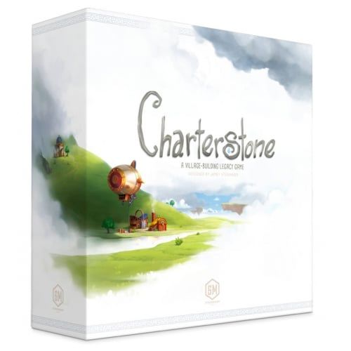 The box art of the legacy game Charterstone.