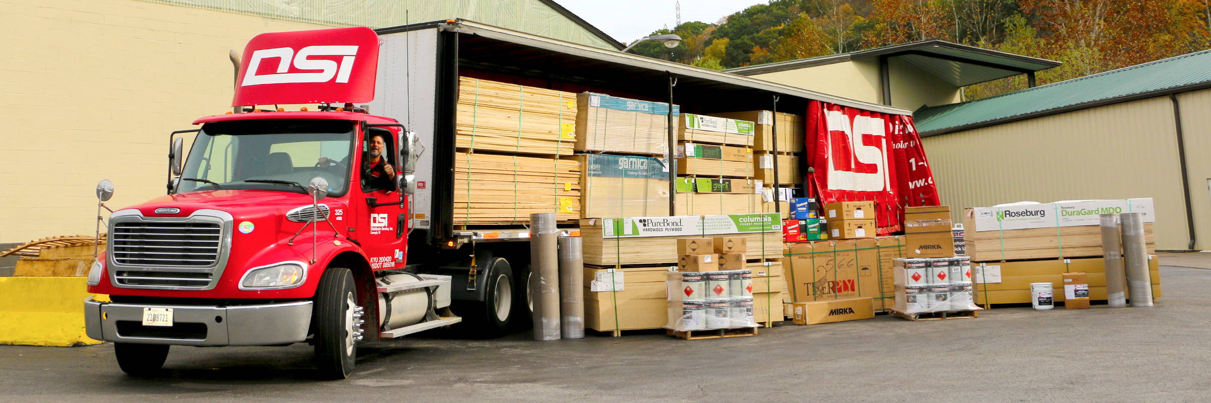 DSI Delivers Woodworking Supplies to Customer Shops