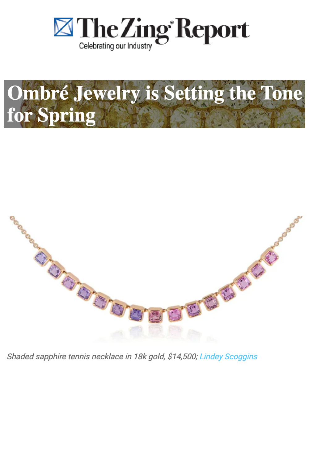 The Zing Report x LSS