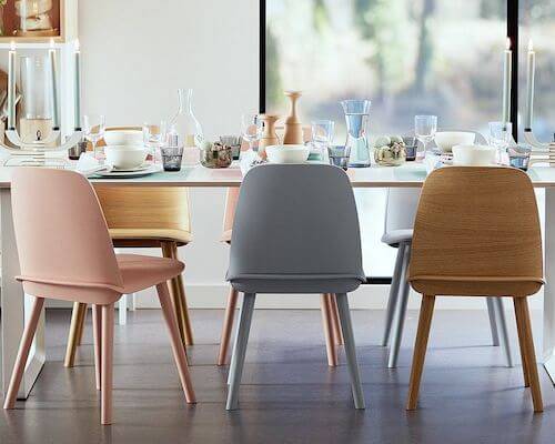 Scandinavian Modern Dining Chairs 