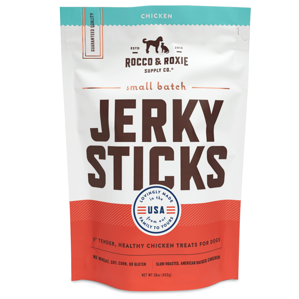 Rocco and Roxie Small Batch Beef Jerky Sticks Lovingly Made in the USA