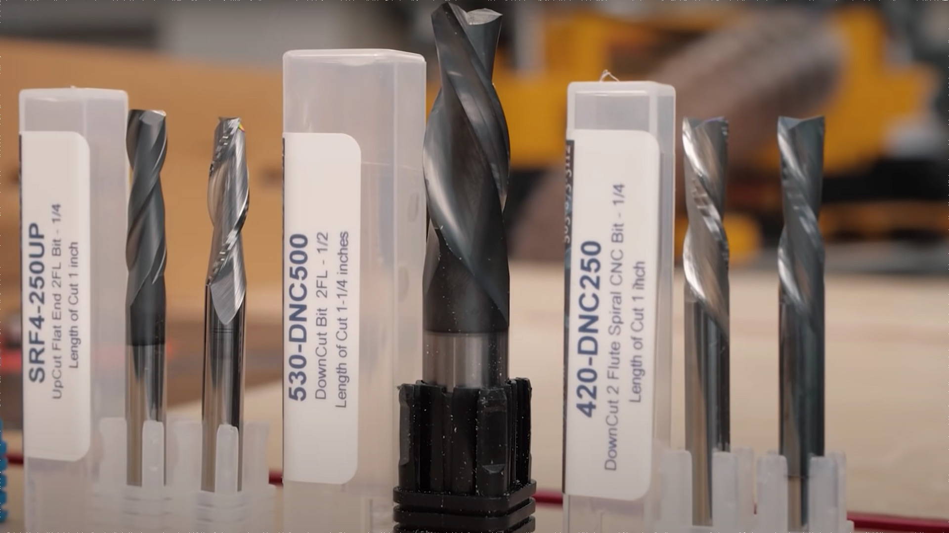 Spiral router bits