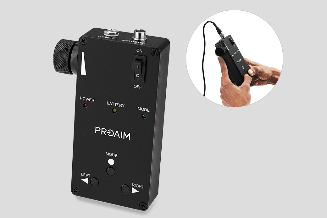 Proaim Motion Control System for Proaim Curve-120/180, Curve-N-Line & Line Camera Sliders