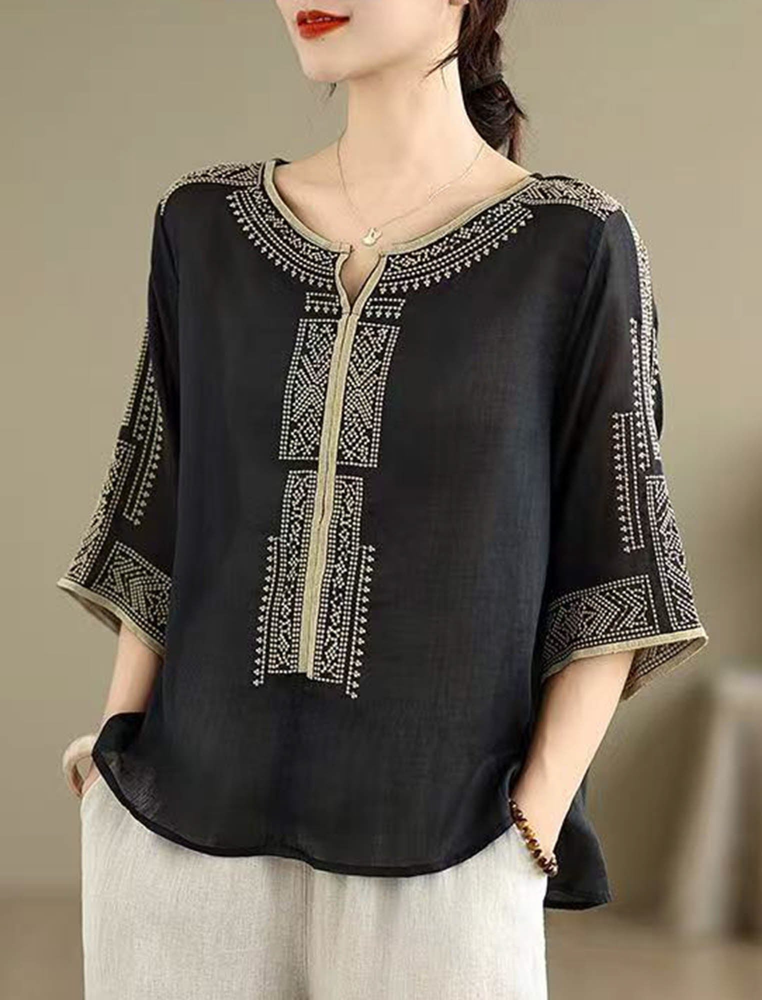 フロント刺繍大人のナチュラルセットアップ