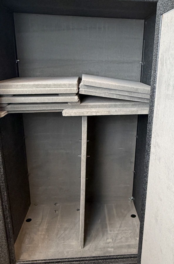 CHAMPION gun safe exterior with sale price tag on door - SES spring cleaning sale